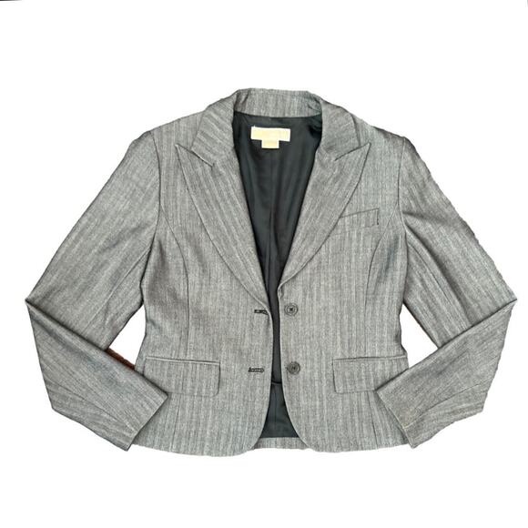 Michael by Michael Kors Charcoal Gray Blazer Suit Jacket - Picture 1 of 6